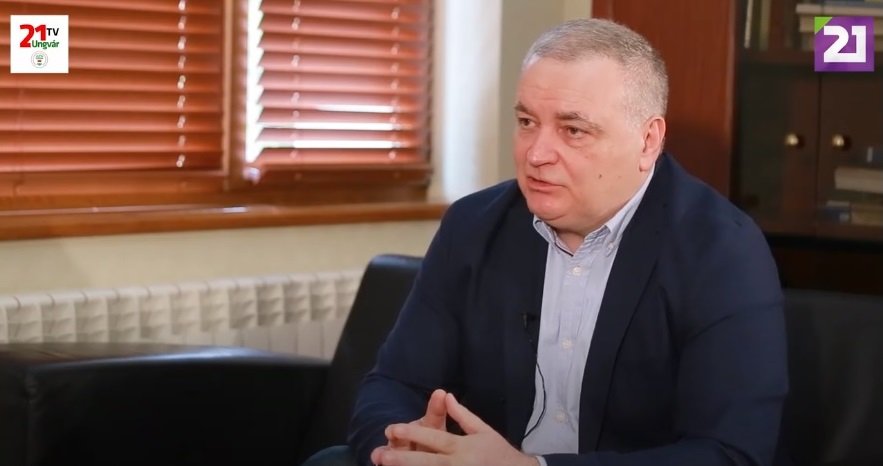 Interview with the Rector of UzhNU, Volodymyr Smolanka, Channel 21