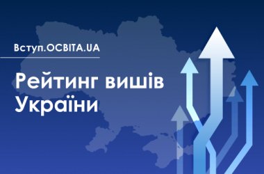 УжНУ – у лідерах рейтингу вишів за результатами вступної кампанії 2022 року від osvita.ua

