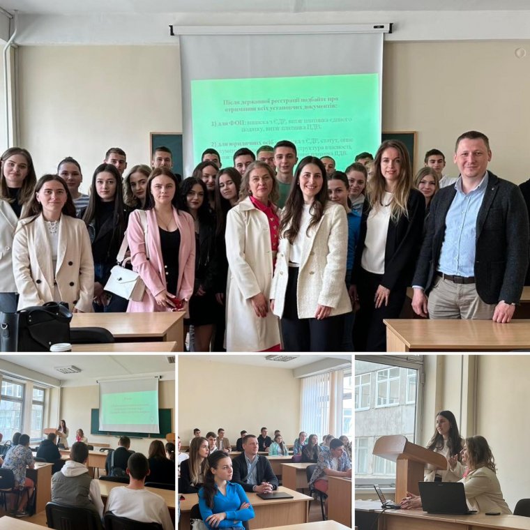 Відбулась зустріч студентів кафедри обліку і аудиту з бухгалтером-практиком, Каріною Гайтанжи Відбулась зустріч студентів кафедри обліку і аудиту з бухгалтером-практиком, Каріною Гайтанжи