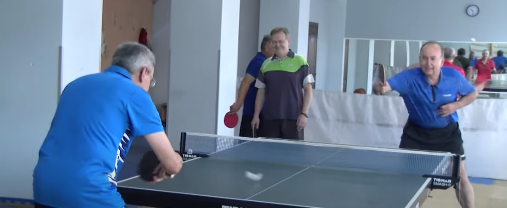 В Ужгородському національному університеті чверть століття діє Клуб ветеранів настільного тенісу