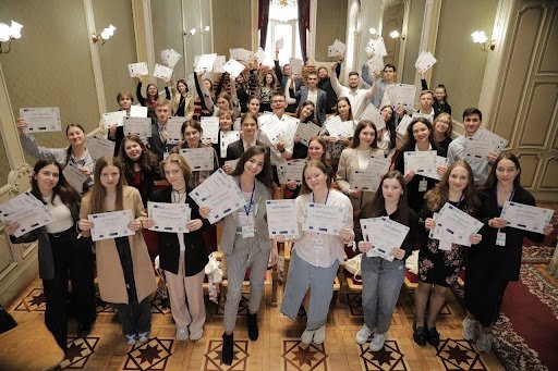 Участь магістрантки ФІМВ у офлайн програмі
EU Study Days з євроінтеграції України
Участь магістрантки ФІМВ у офлайн програмі
EU Study Days з євроінтеграції України