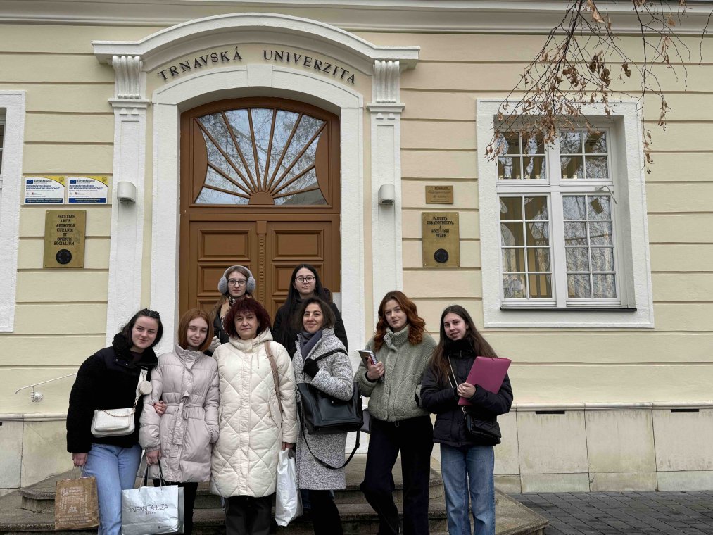 The delegation of UzhNU completed an internship at the University of Trnava within the framework of the Erasmus+ programme The delegation of UzhNU completed an internship at the University of Trnava within the framework of the Erasmus+ programme